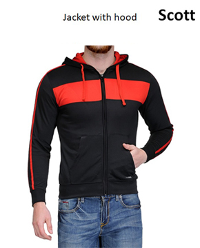 JKT6 DN-8375 Jacket With Hood